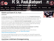 Tablet Screenshot of fcstpauli-radsport.de